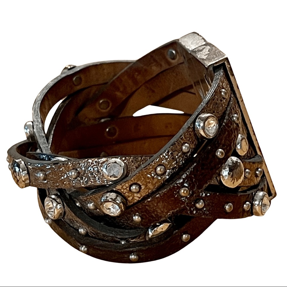 Brighton Cuff Leather Bracelet
